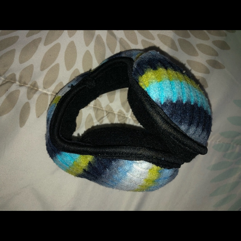 Multicolored ear muffs